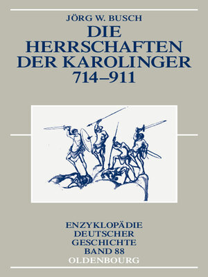 cover image of Die Herrschaften der Karolinger 714-911
